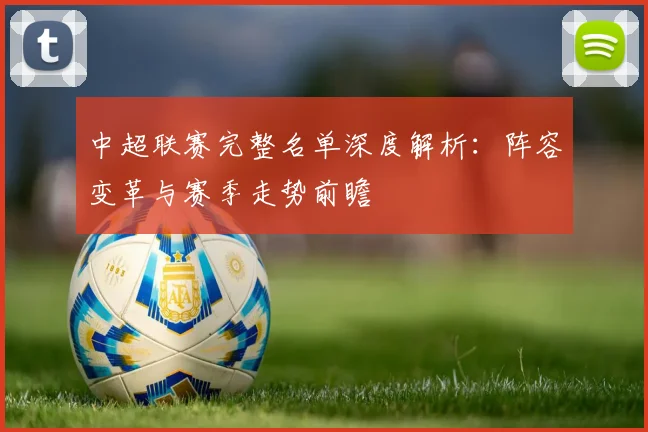 中超联赛完整名单深度解析：阵容变革与赛季走势前瞻